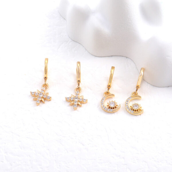 Internet Hot Beautiful Luxury Ear Clip - Image 3