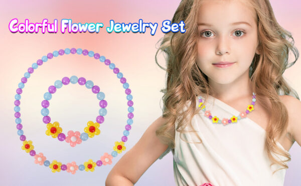 Cartoon Acrylic Candy Color Children's Necklace - Image 5