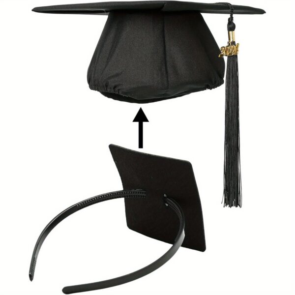 Strong Drop-resistant Hair Band Suitable For Graduation Cap - Image 2
