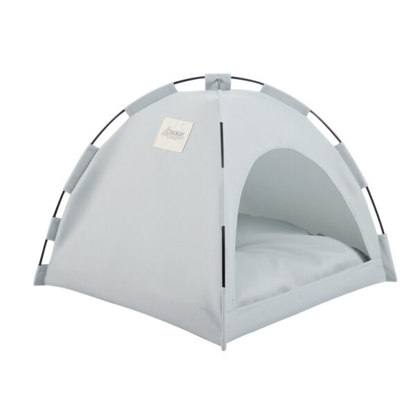 Cat Tent Cooling Mat  Dog House Pet Sofa Camping Dog Bed With Cushion For Dog Kennel Indoor Cat Nest Cat Bed Pets Products - Image 6