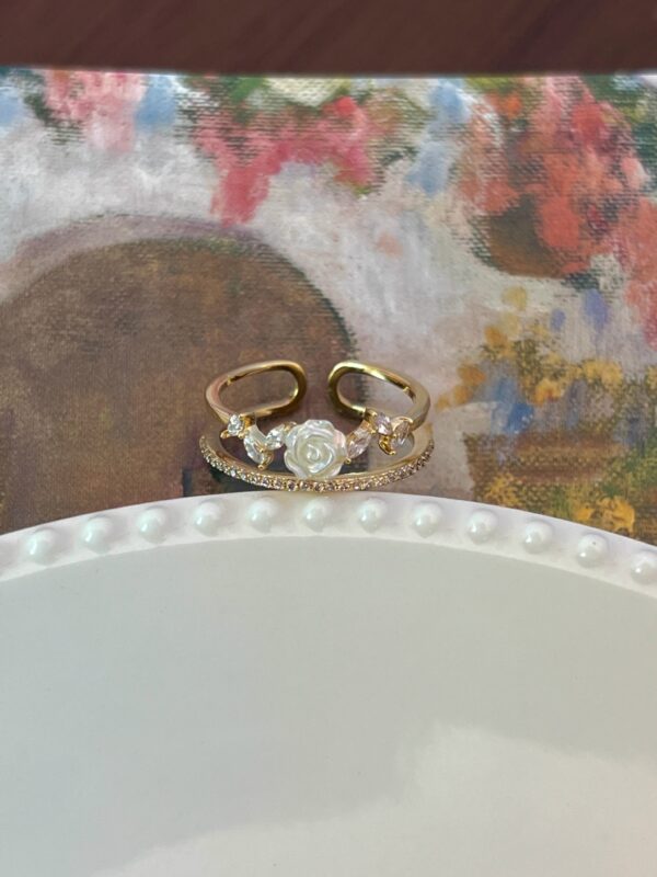 Niche Unique Korean Style Light Luxury High-grade Butterfly Ring - Image 7
