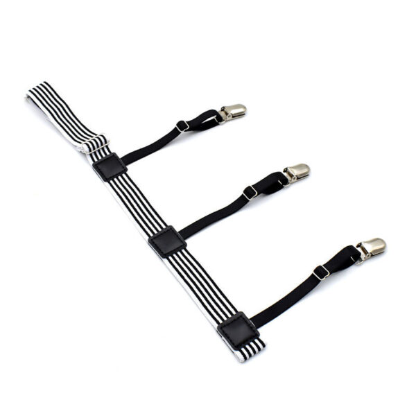 3 Leg-supporting Ring Garter Duckbill Clip Metal Buckle For Men And Women - Image 5