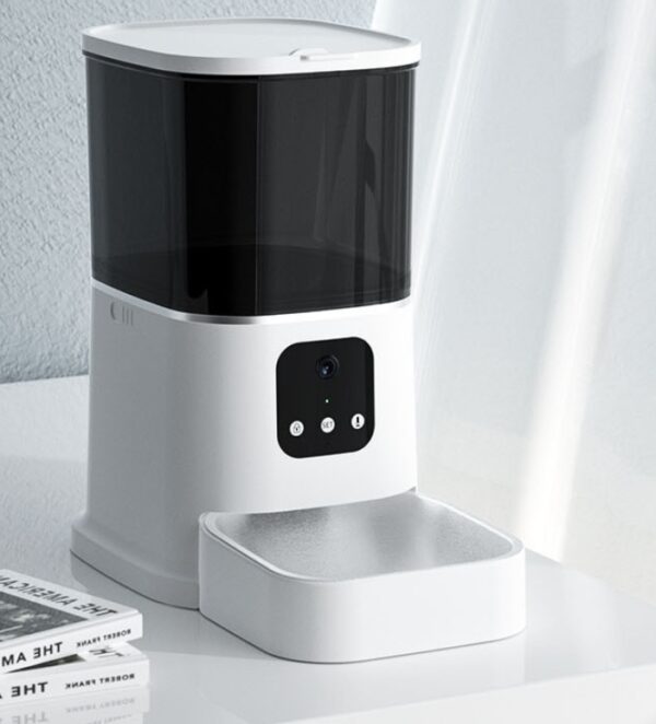 Pet Automatic Feeder Large Capacity Smart Voice Recorder APP Control Timer Feeding Cat Dog Food Dispenser With WiFi Pet Bowl - Image 3