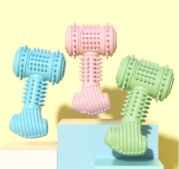 Dog Chew Toy Dogs Teeth Cleaning Toys Indestructible TPR Chewing Bite Resistant Teething Toys Pet Products - Image 3