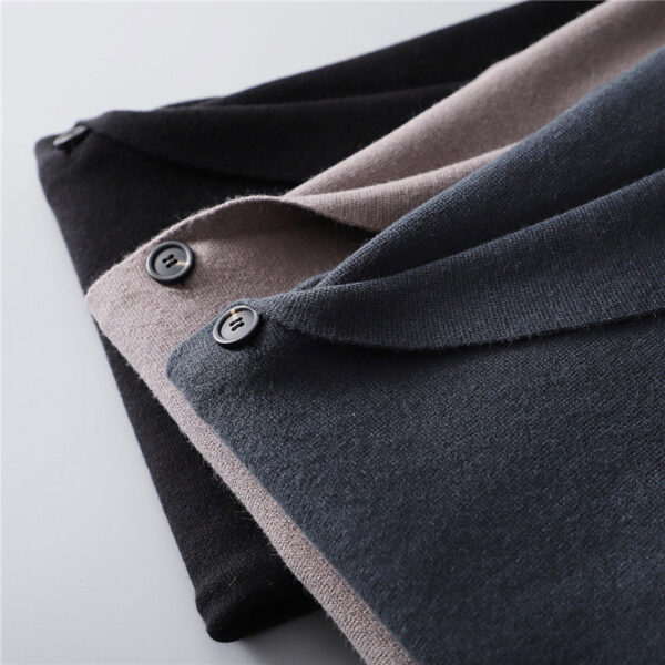 Youth Slim-fit Two-button Coat - Image 4