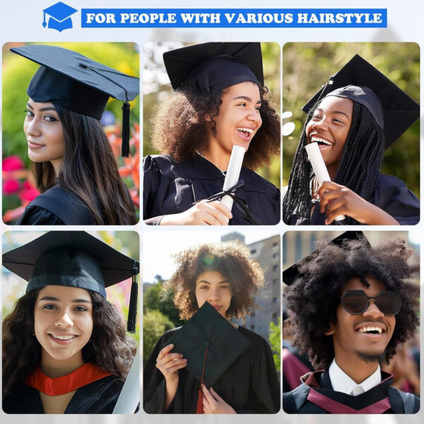 Strong Drop-resistant Hair Band Suitable For Graduation Cap - Image 6