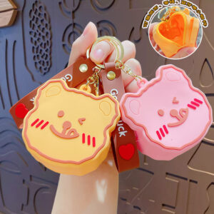 Cute Korean Style Danny Bear Coin Purse Keychain Schoolbag Pendant