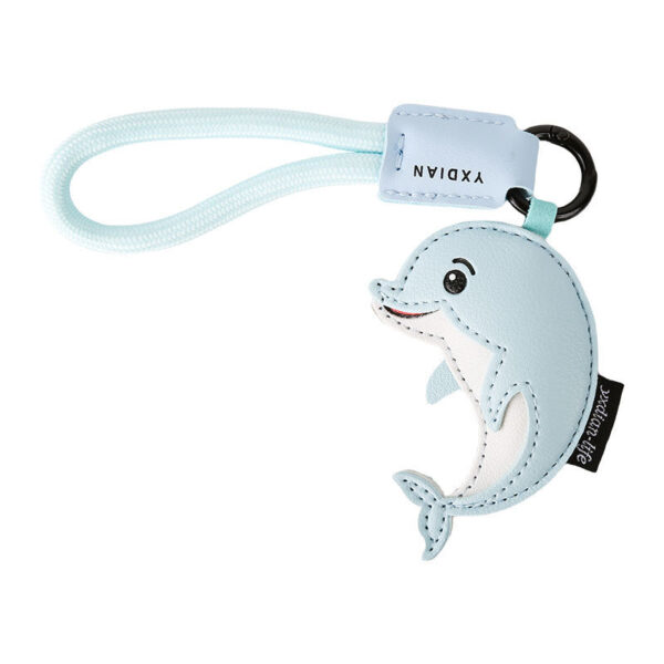 Original Marine Animal Leather Dolphin Keychain - Image 5