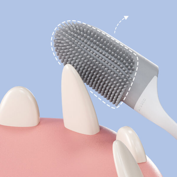 Dog Tooth Cleaning Brush Care Finger Wrap Cat Dog Oral Cleaning Toothbrush Tool Silicone Dog Cat Finger Toothbrush Supplies Pet Products - Image 5