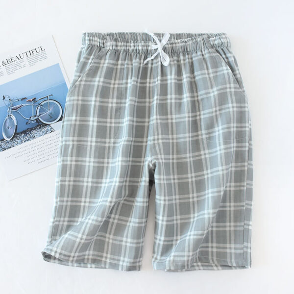 Cotton Cropped Pants Loose Casual Pajama Pants Summer - Image 7