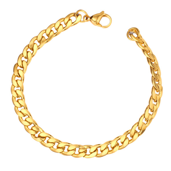 Fashion Hip Hop Personality Stainless Steel Cuban Link Chain - Image 5
