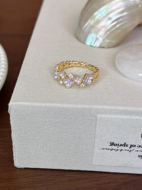 Niche Unique Korean Style Light Luxury High-grade Butterfly Ring - Image 8