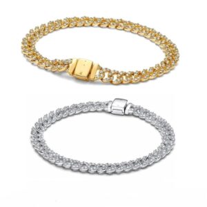 Beaded Rose Gold Stretchable Adjustable Fashion Bracelet