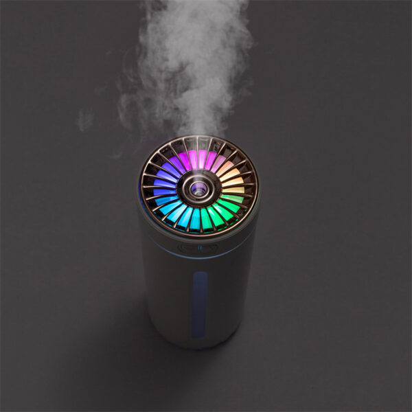 Wireless Air Humidifier Colorful Lights Mute Ultrasonic USB Fogger Diffuser Purifier 800mAh Rechargeabl Cool Mist Maker For Car - Image 8